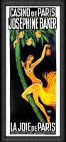 Josephine Baker Magnetic Poster Canvas Print Fridge Magnet 8x18 Large