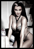 Lily Munster Sexy Vamp Photo Magnetic Canvas Print Fridge Magnet 6x8 Large