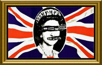 Sex Pistols God Save The Queen Poster Canvas Print FRIDGE MAGNET 6x8 Large