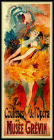 Coulisses De' Lopera Vintage Ballerina Poster Fridge Magnet 7x18 Large