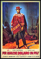 For A Few Dollars More Italian Movie Poster Fridge Magnet 6x8 Large