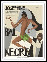 Josephine Baker Paris Burlesque Revue Canvas Print Fridge Magnet 6x8 Large