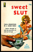 Sweet Slut Funny Book Cover Pulp Art Fridge Magnet 6x8 Large