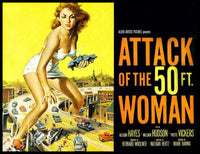 Attack of the 50ft Woman Movie Poster Fridge Magnet 6x8 Large