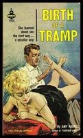 Birth of a Tramp Vintage Pulp Fiction Art 6x8 Fridge Magnet
