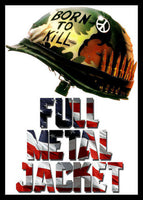 Full Metal Jacket Born To Kill Movie Poster Canvas Print Fridge Magnet 6x8 Large