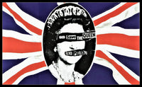 Sex Pistols God Save The Queen Poster Canvas Print FRIDGE MAGNET 6x8 Large