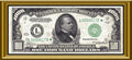 1,000 Cash Money United States Currency Canvas Print FRIDGE MAGNET 4x9 Large