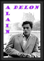 Alain Delon Photograph FRIDGE MAGNET 6x8 French Cinema Actor

