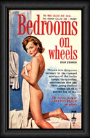Bedrooms on Wheels Vintage Pulp Fiction Fridge Magnet 6x8 Large

