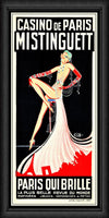 Casino de Paris Vintage French Burlesque Poster Fridge Magnet 8x17 Large
