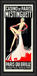 Casino de Paris Vintage French Burlesque Poster Fridge Magnet 8x17 Large