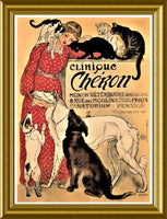 Clinique Cheron France Veterinarian Poster Fridge Magnet 6x8 Large
