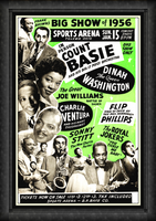 Count Basie Big Band Concert Poster Fridge Magnet 6x8 Large
