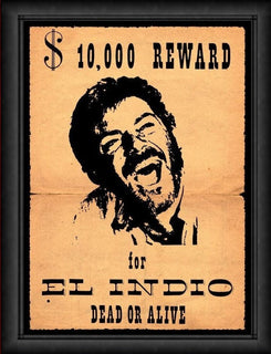 El Indio For a Few Dollars More Wanted Movie Poster Fridge Magnet 6x8 Large
