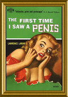 The First Time I Saw a Penis Pulp Fiction Cover Art Fridge Magnet 3.5 x5 Large
