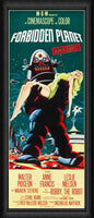 Forbidden Planet Science Fiction Movie Poster Canvas Print Fridge Magnet 7x16 Large
