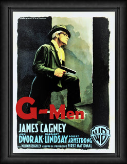 G Men James Cagney Italian Movie Poster Fridge Magnet 6x8 Large