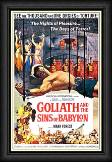 Goliath and the Sins of Babylon Movie Poster Fridge Magnet 6x8 Large