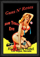 Guns and Roses Concert Poster Hard Rock Hotel Fridge Magnet 6x8 Large
