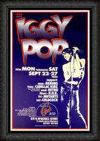 Iggy Pop Concert Poster Magnetic Canvas Print Fridge Magnet 6x8 Large
