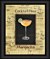 Cocktail Hour Margarita Magnetic Poster FRIDGE MAGNET 6x8 Large
