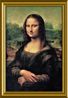 Mona Lisa Art Leonardo da Vinci Magnetic Canvas Fridge Magnet 6x8 Large