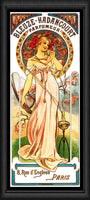 Alphonse Mucha Art Paris Perfume Poster Fridge Magnet 7x16.5 Large
