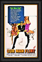 Our Man Flint Movie Poster James Coburn Canvas Print Fridge Magnet 6x8 Large
