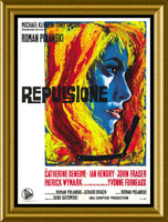 Repulsion Catherine Deneuve Italian Magnetic Movie Poster 6x8 Large
