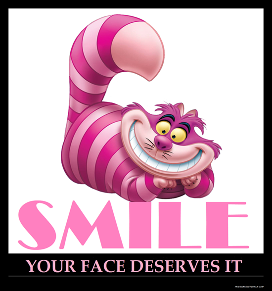 Smile Your Face Deserves It Funny Canvas Print Fridge Magnet 8x8 Large