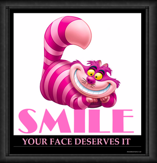 Smile Your Face Deserves It Funny Canvas Print Fridge Magnet 8x8 Large