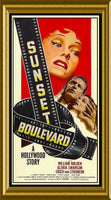 Sunset Boulevard Movie Poster Fridge Magnet 11x16.5 Large Canvas Print
