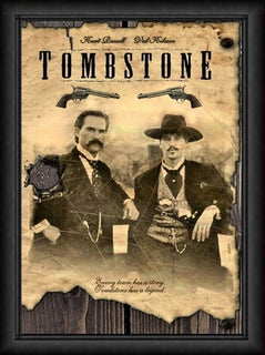 Tombstone Movie Poster Kurt Russell Western Fridge Magnet 6x8 Large