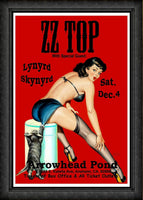 ZZ Top Arrowhead California Concert Poster Fridge Magnet 6x8 Large
