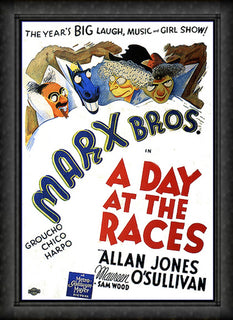 A Day at The Races Marx Brothers Movie Poster Fridge Magnet 6x8 Large