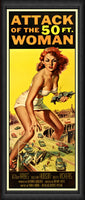 Attack of the 50 ft Woman Magnetic Movie Poster Fridge Magnet 7x17 Large
