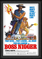 Boss Nigger Fred Williamson Movie Poster Fridge Magnet 6x8 Large
