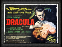 Dracula Movie Poster Christopher Lee Fridge Magnet 6x8 Large
