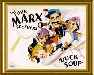 Duck Soup Marx Brothers Classic Comedy Movie Poster Fridge Magnet 6x8 Large