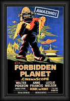 Forbidden Planet Science Fiction Movie Poster Fridge Magnet 6x8 Large
