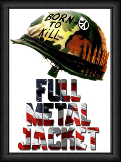 Full Metal Jacket Born To Kill Movie Poster Canvas Print Fridge Magnet 6x8 Large