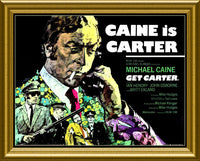 Get Carter Michael Caine Movie Poster Canvas Print Fridge Magnet 6x8 Large
