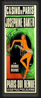 Josephine Baker La Grande Revue French Burlesque Poster Canvas Print FRIDGE MAGNET 6x15.5 Large

