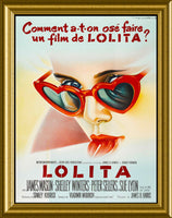 Lolita Movie Poster Stanley Kubrick Magnetic Canvas Print Fridge Magnet 6x8 Large
