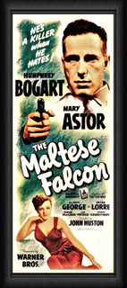 The Maltese Falcon Humphrey Bogart Movie Poster Fridge Magnet 7.5x18 Large