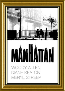 Manhattan Woody Allen Movie Poster Canvas Print FRIDGE MAGNET 6x8 Large