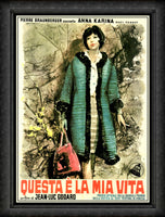 My Life to Live Anna Karina French Movie Poster Fridge Magnet 6x8 Large
