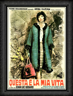 My Life to Live Anna Karina French Movie Poster Fridge Magnet 6x8 Large