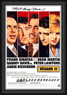 Oceans 11 Frank Sinatra Magnetic Movie Poster 6x8 Large